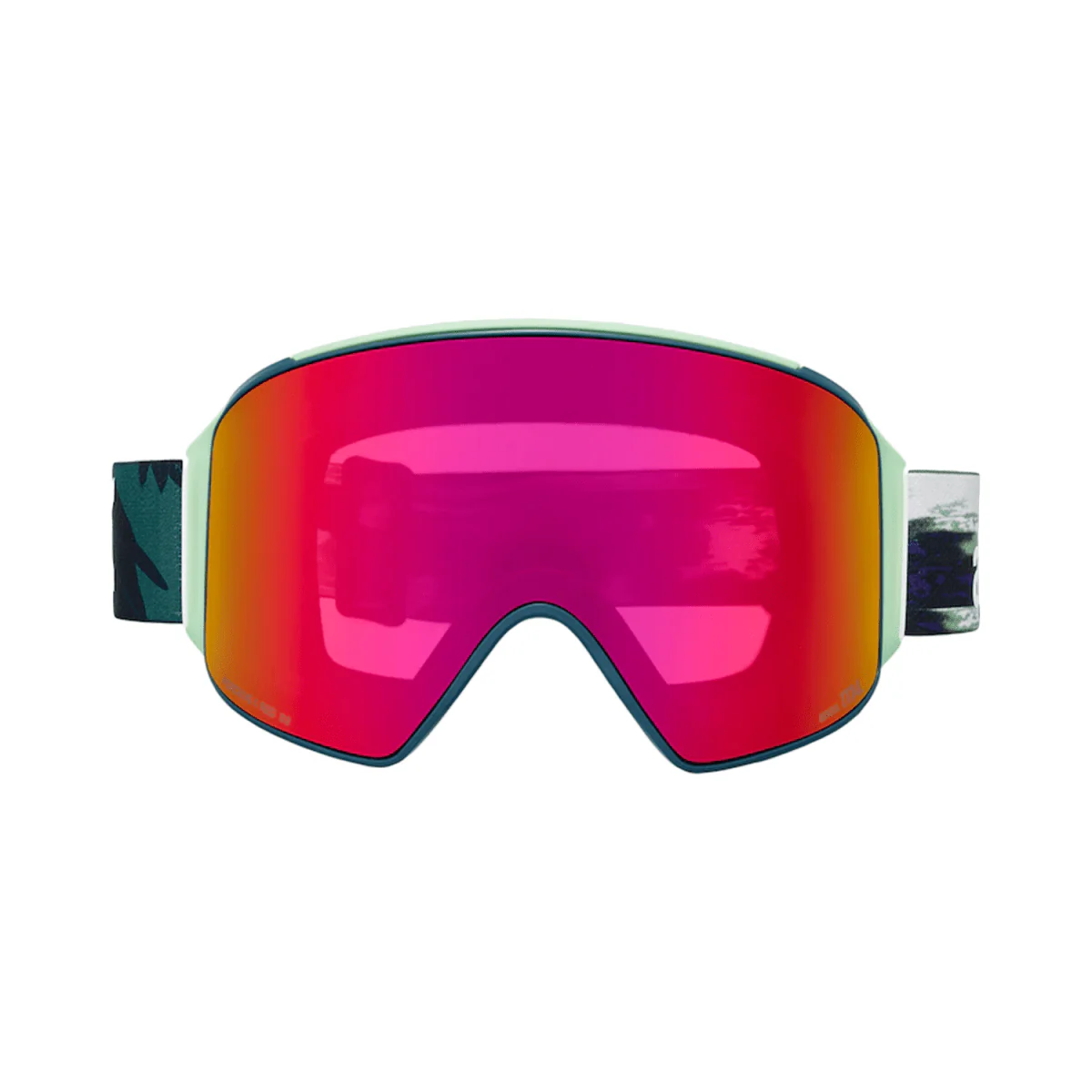 Anon M4 Cylindrical Low Bridge Fit Goggles Family Tree/Perceive Sunny Red + Perceive Cloudy Burst