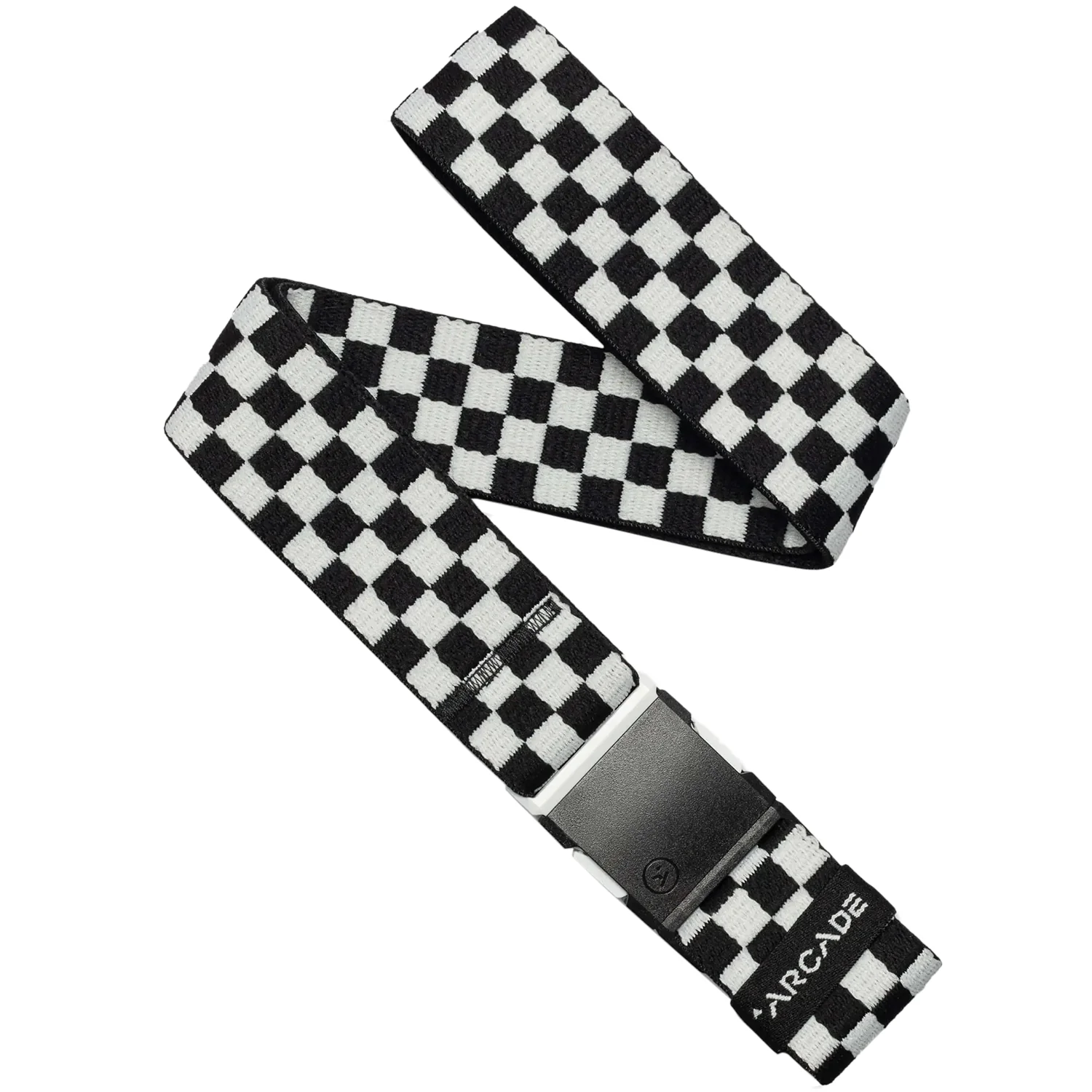 Arcade Check Belt Black/Glacial
