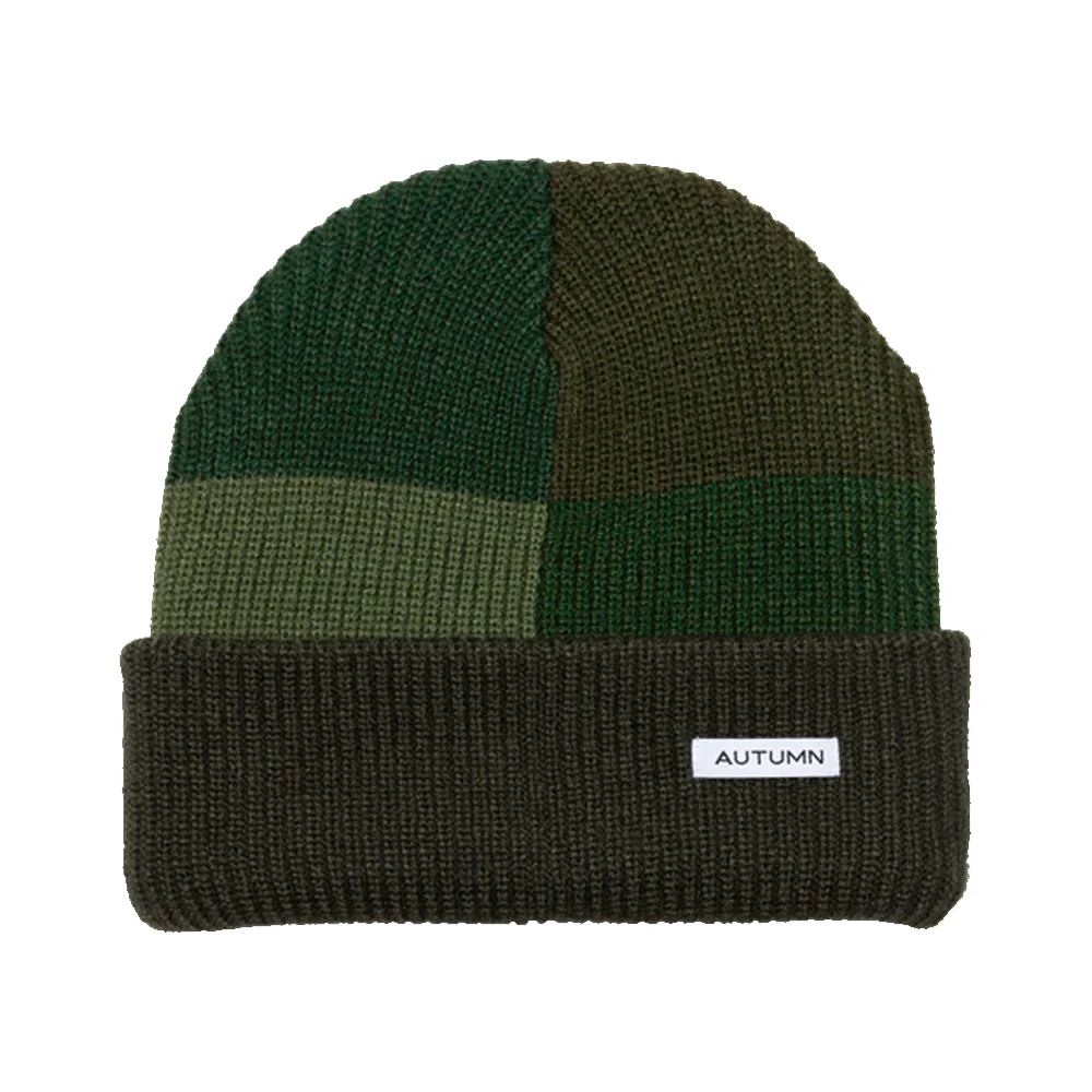 Autumn Patchwork Beanie