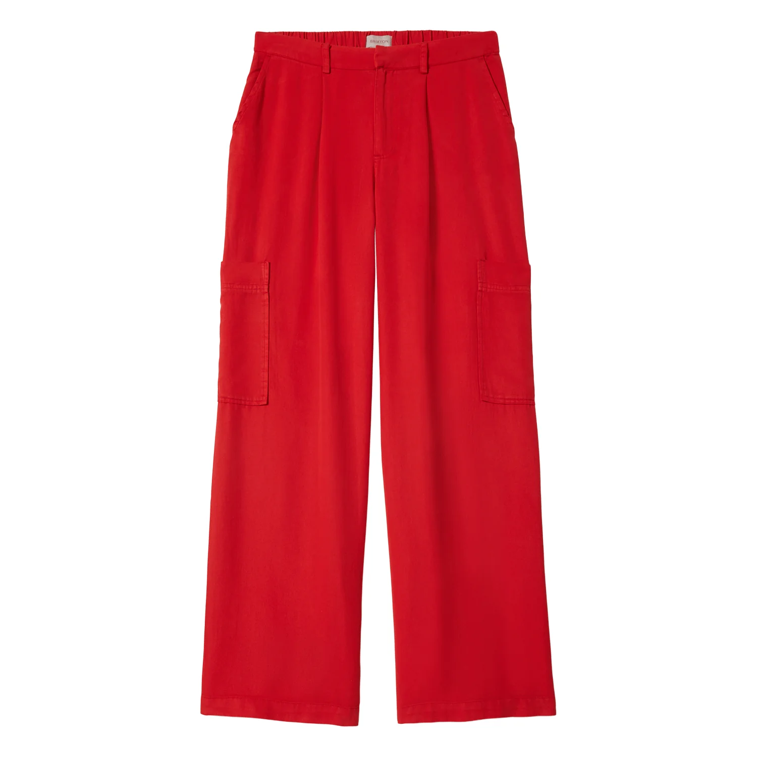 Brixton Women's The Mercer Wide Leg Trouser Pant Washed Adrenaline Rush