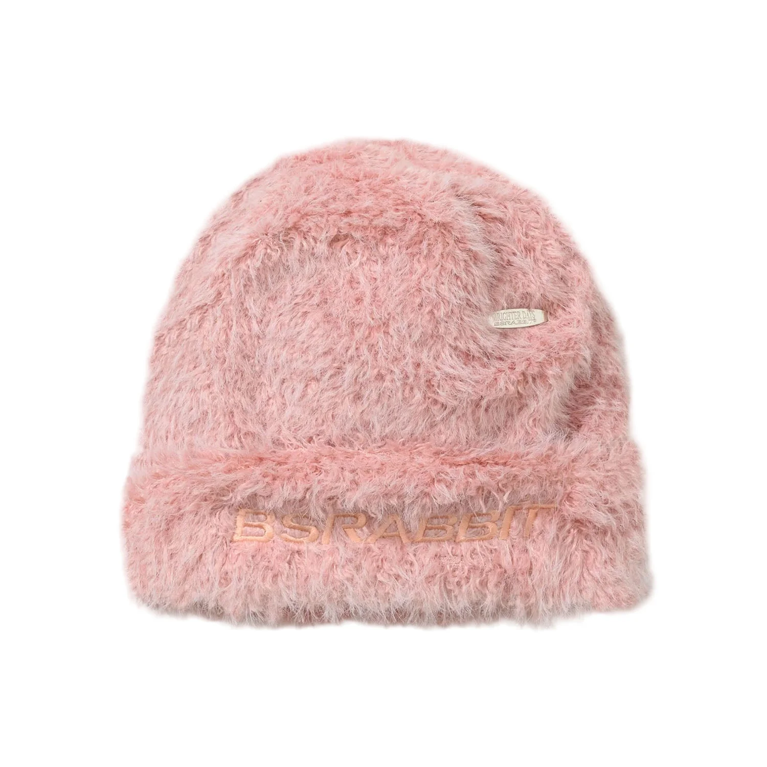 Bsrabbit Long Yarn Beanie Pink