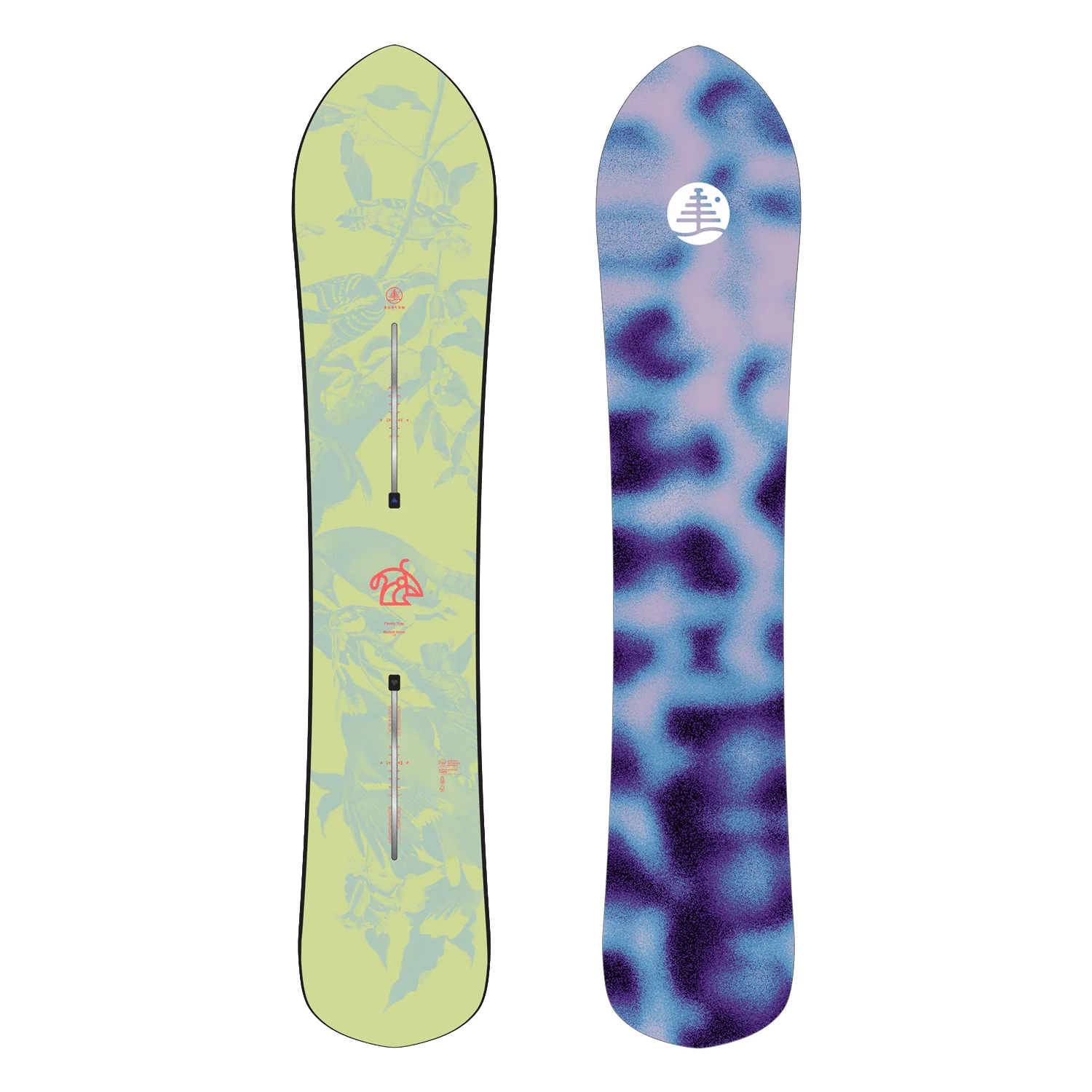 Burton Family Tree Sketch Artist Camber Snowboard 2026