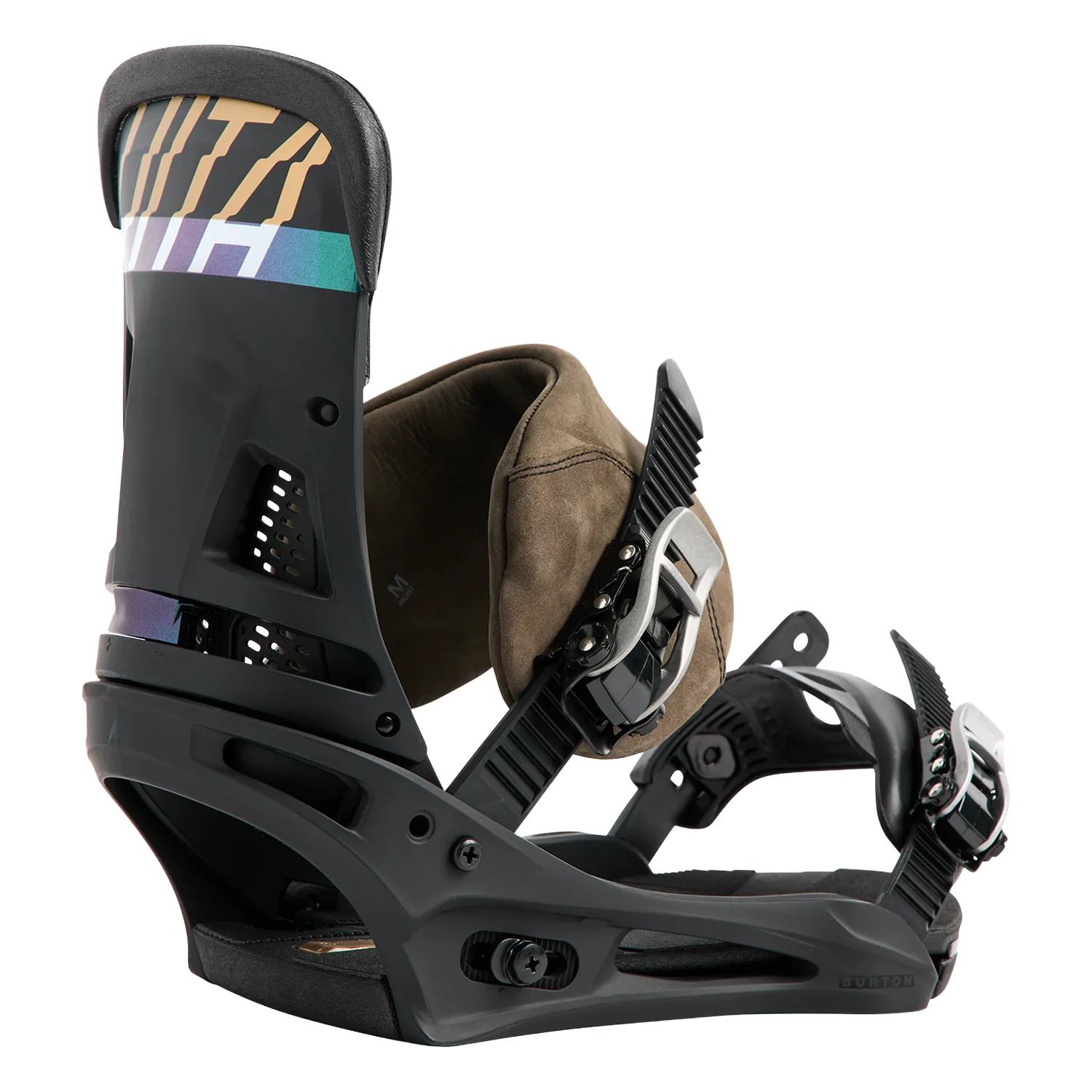 Burton Men's Malavita Snowboard Bindings 2026 Black