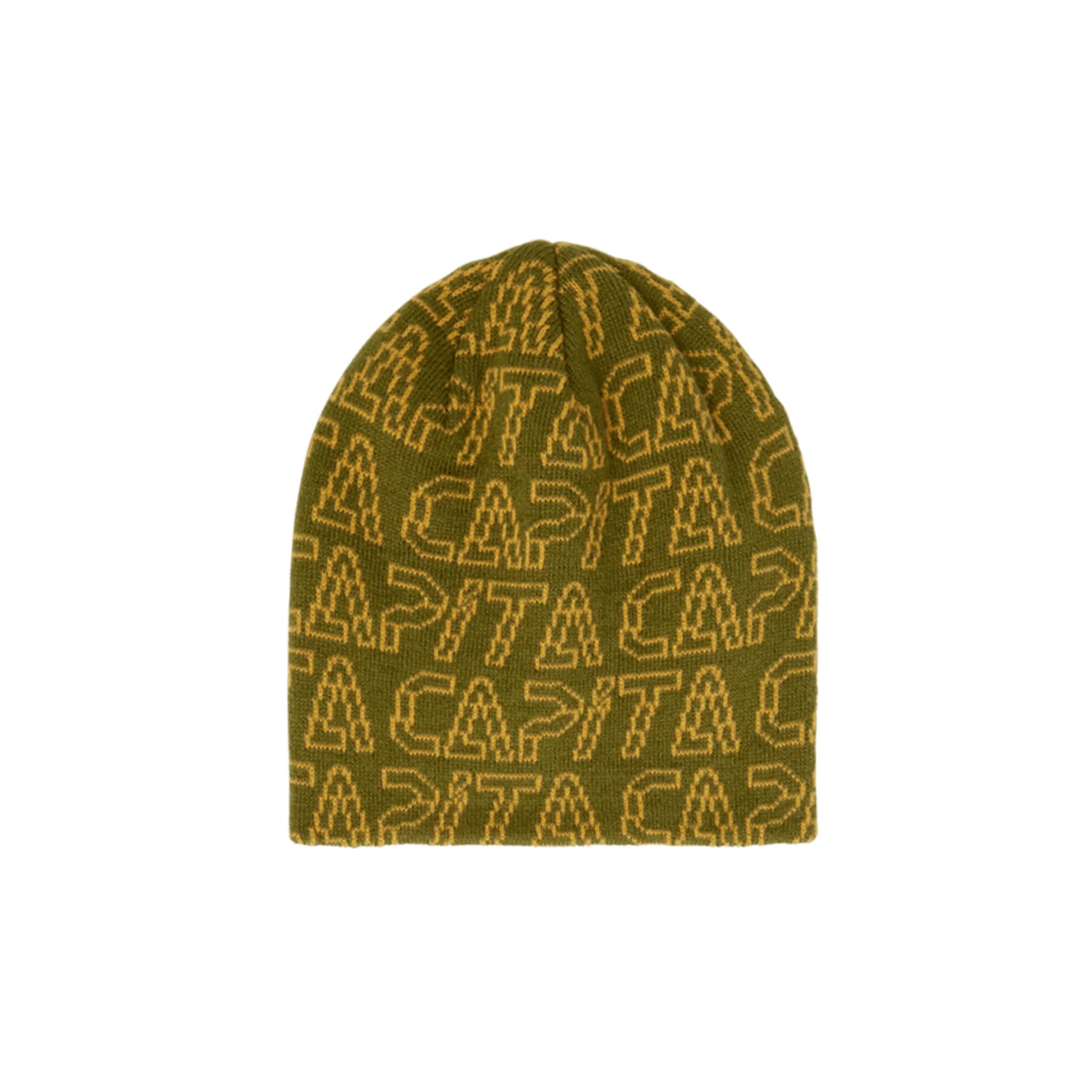 Capita Fracture Beanie Olive/Mustard