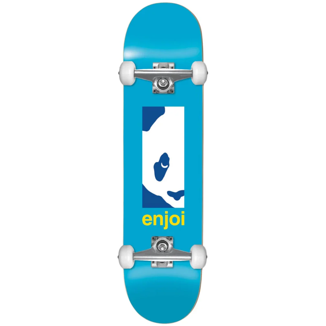 Enjoi Box Panda FP Skate Complete Blue 8.125"