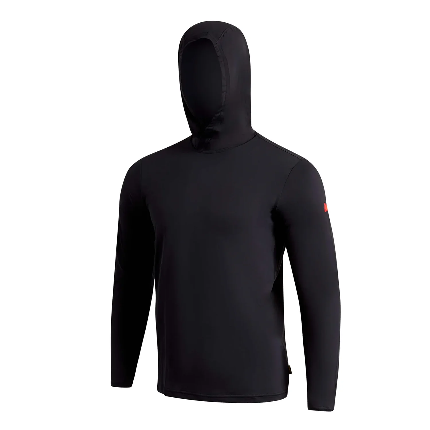Florence Marine X Men's Airtex L/S Hooded Shirt Black