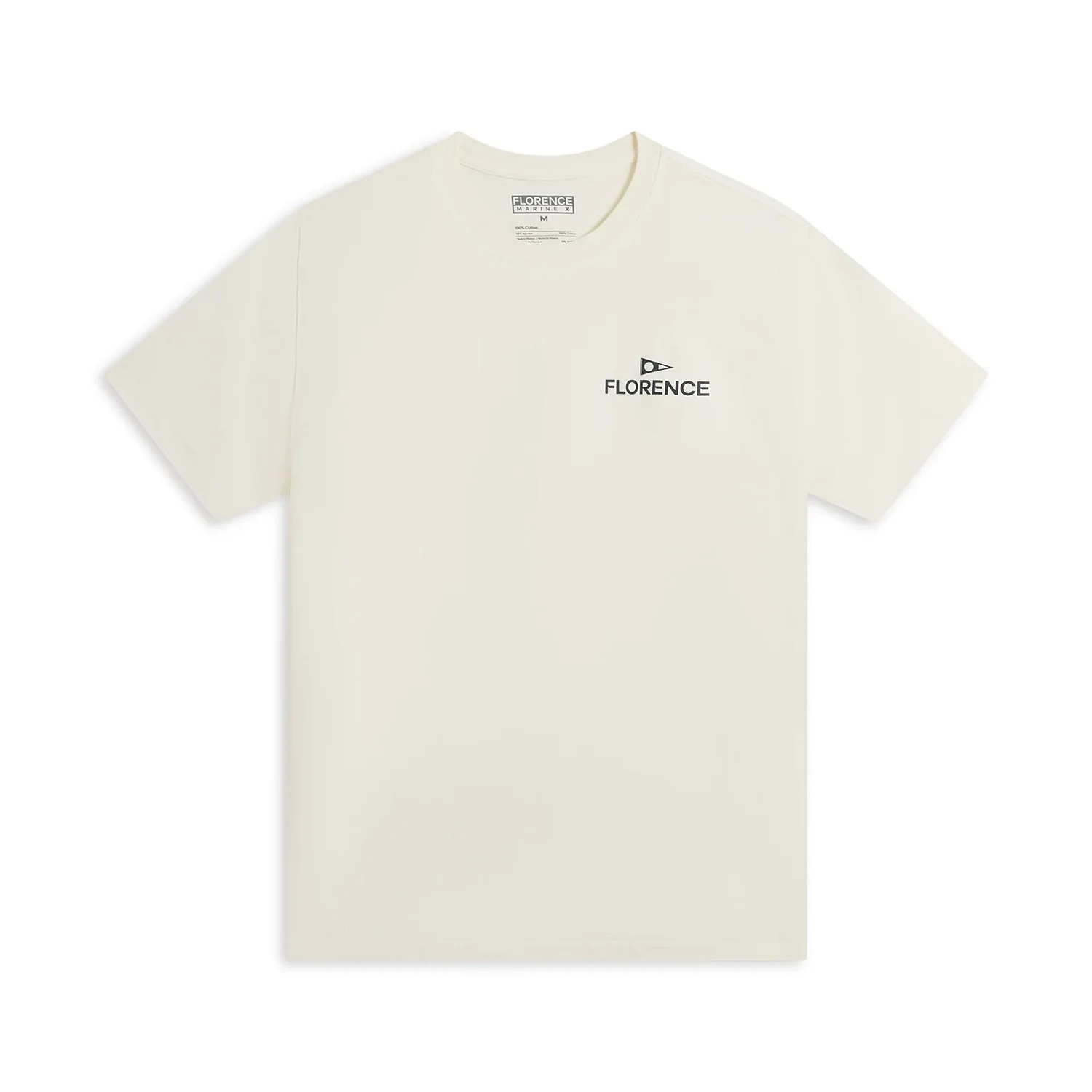 Florence Marine X Men's Crew T Shirt Off White