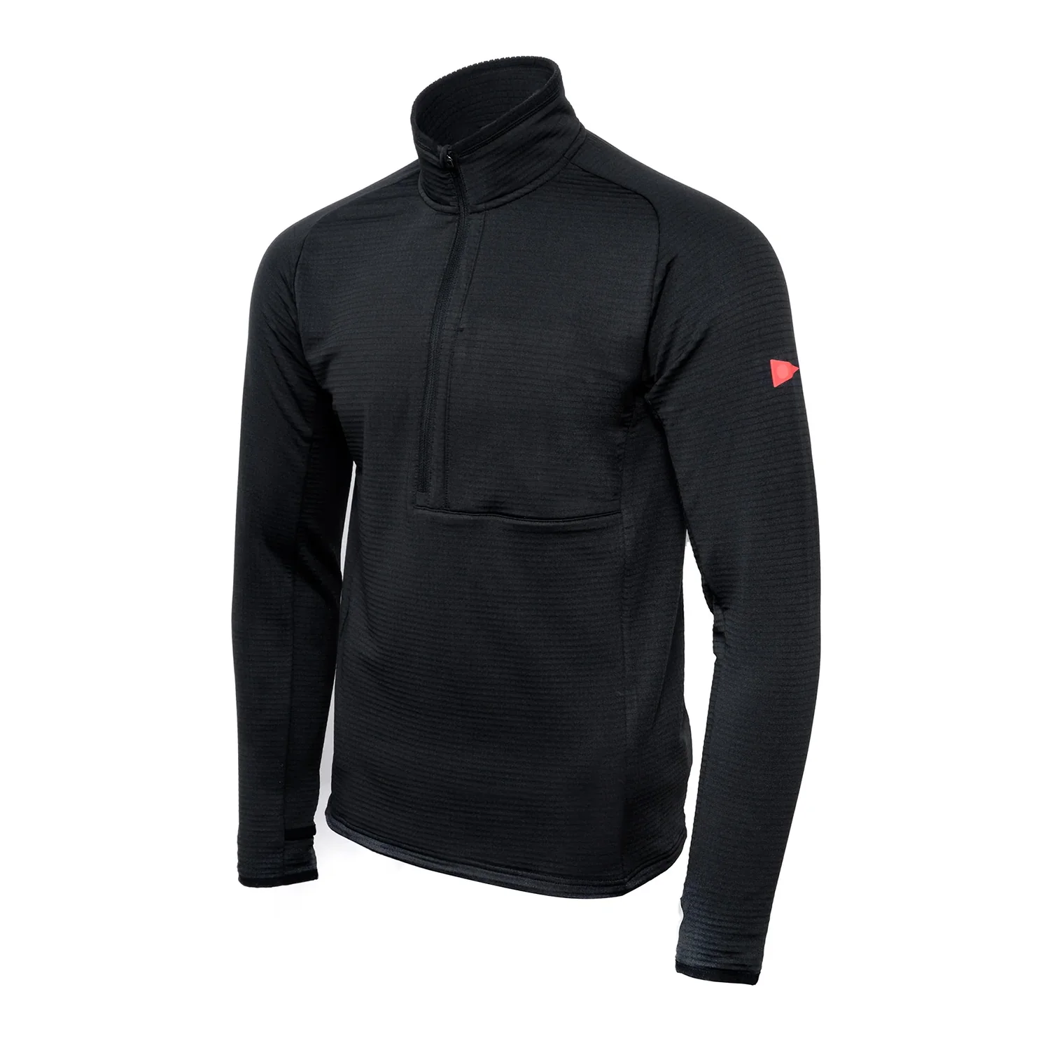Florence Marine X Men's Off Grid Fleece Half Zip Sweater Black