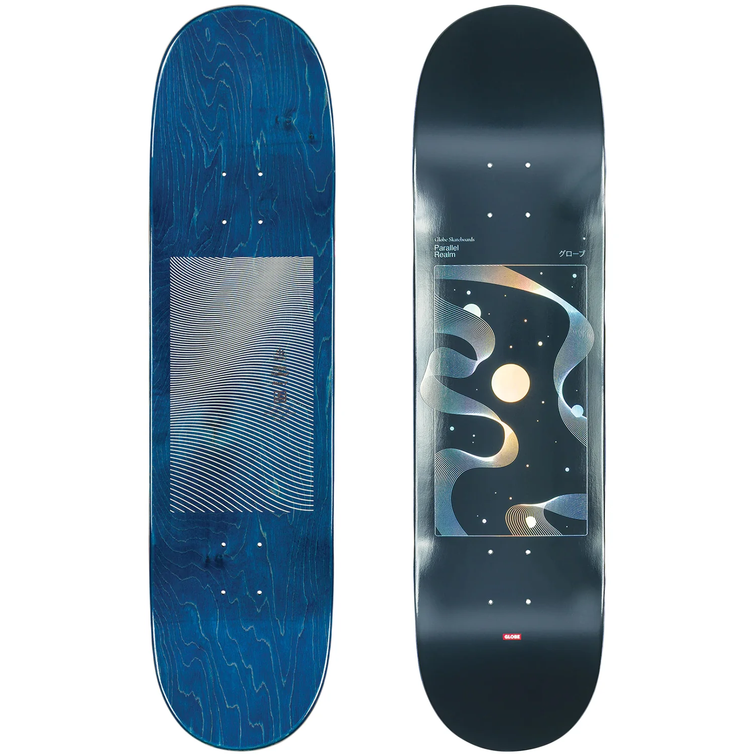 Globe G2 Parallel Skate Deck Midnight Prism/Realm 8.25"