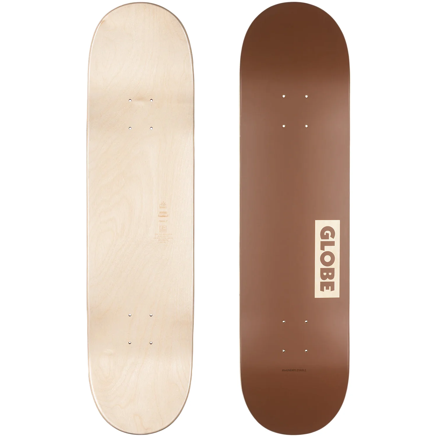 Globe Goodstock Skate Deck Clay 8.5"