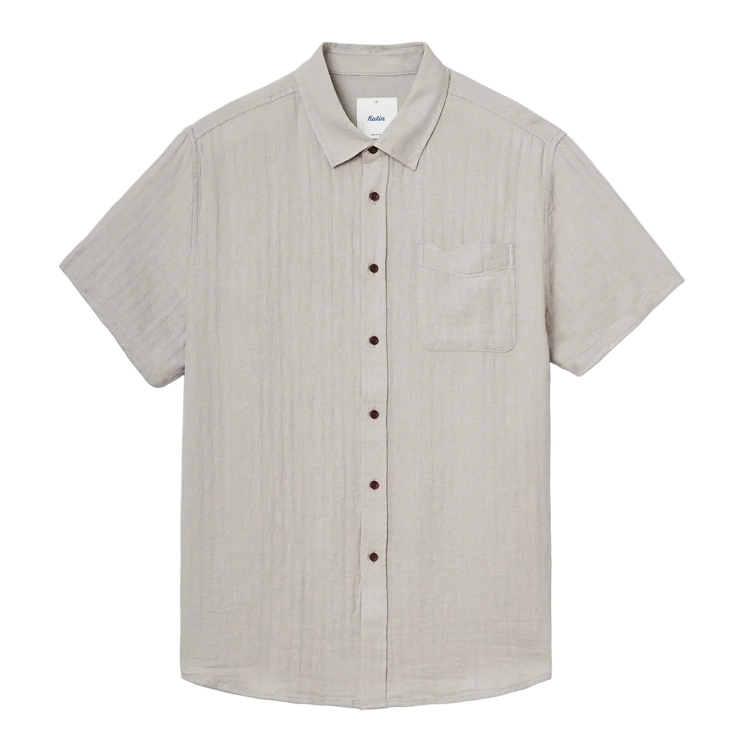 Katin Men's Alan Solid S/S Shirt Mirage