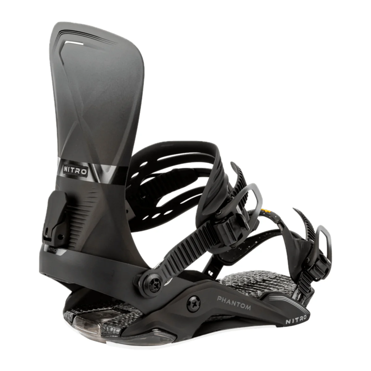 Nitro Men's Phantom Snowboard Bindings 2026 Black Fade