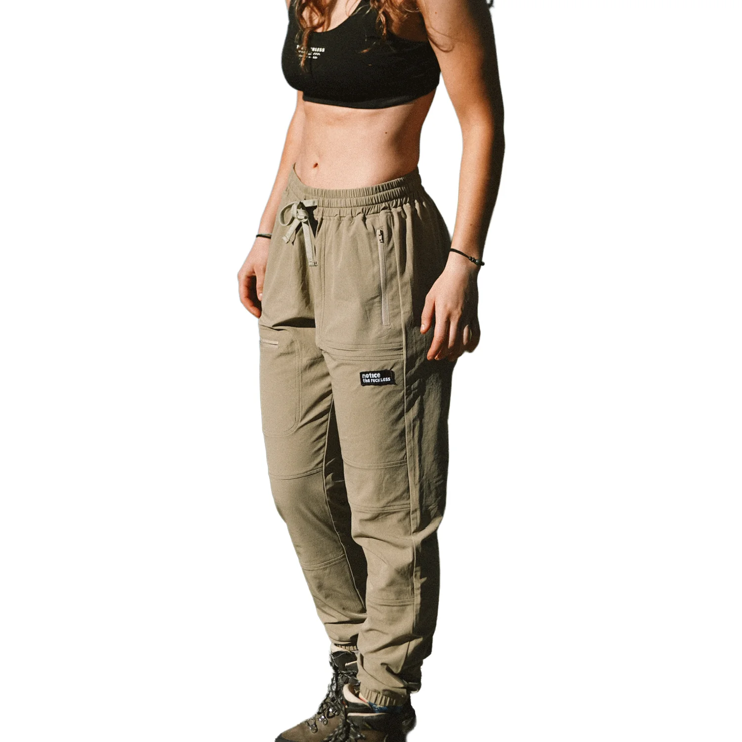 Notice the Reckless Women's Dune Hiking Pant Green
