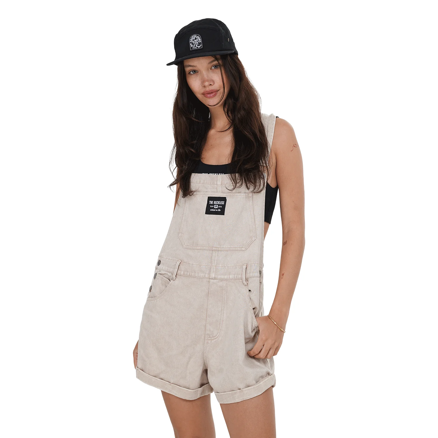 Notice the Reckless Women's Safari Overall
