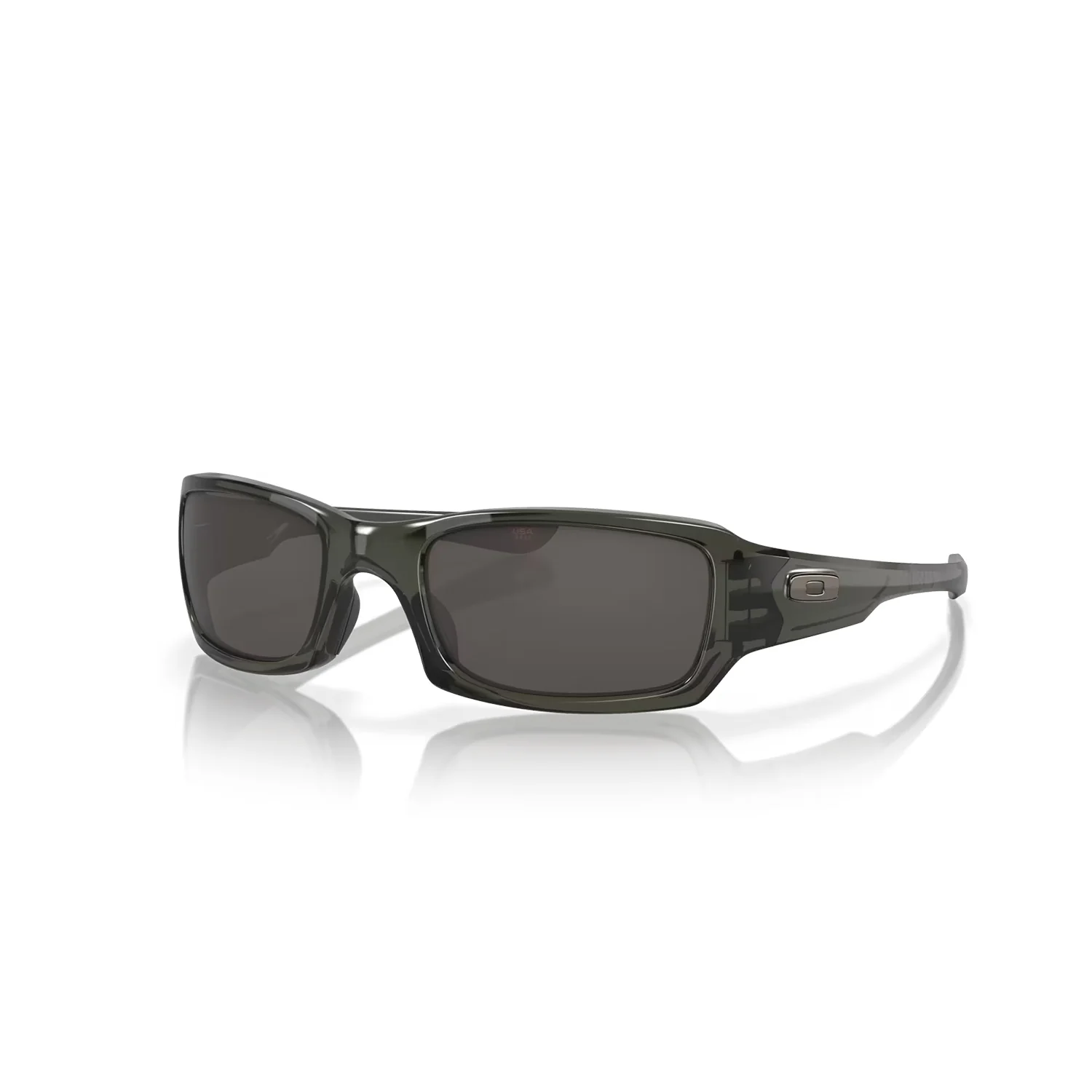 Oakley Fives Squared Sunglasses Grey Smoke/Warm Grey