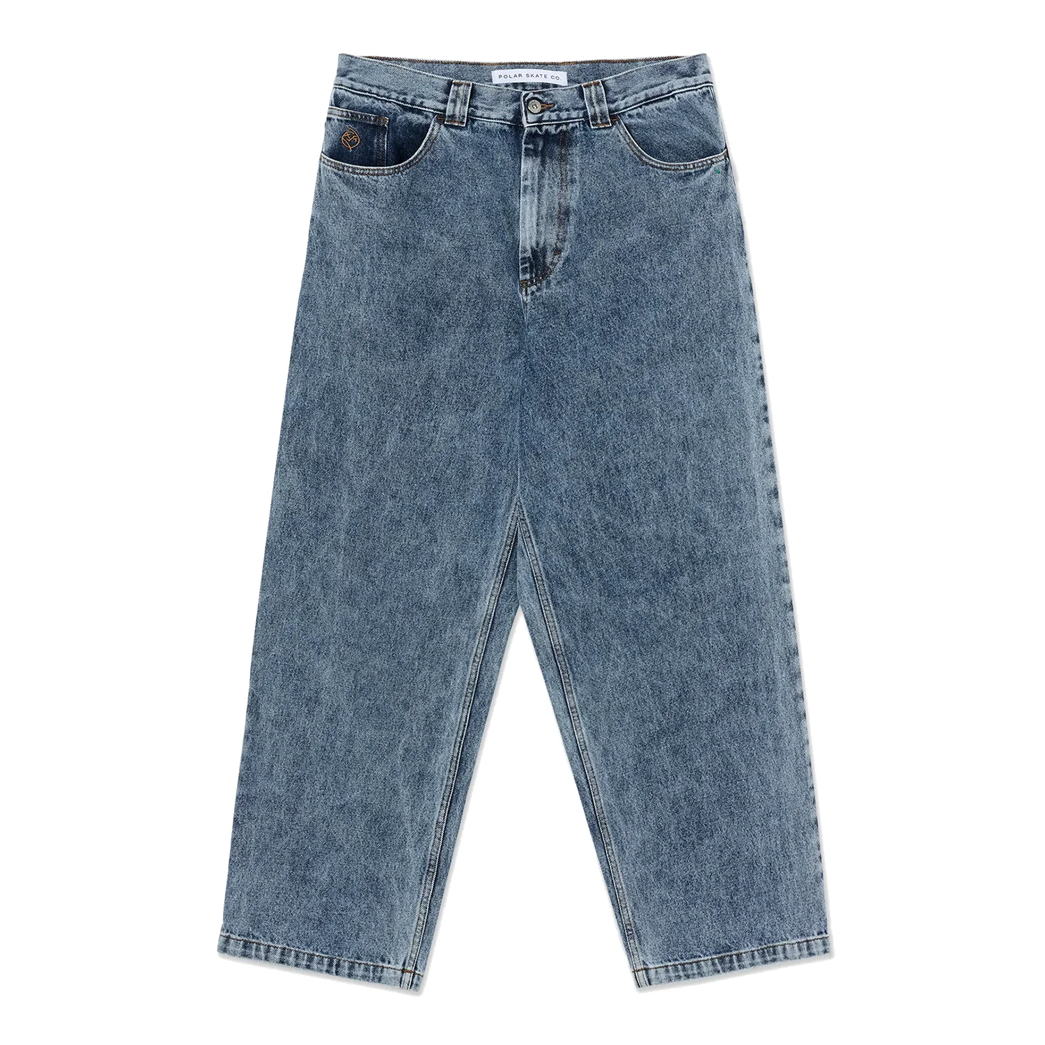 Polar Men's Big Boy Pant Heavy Washed Blue