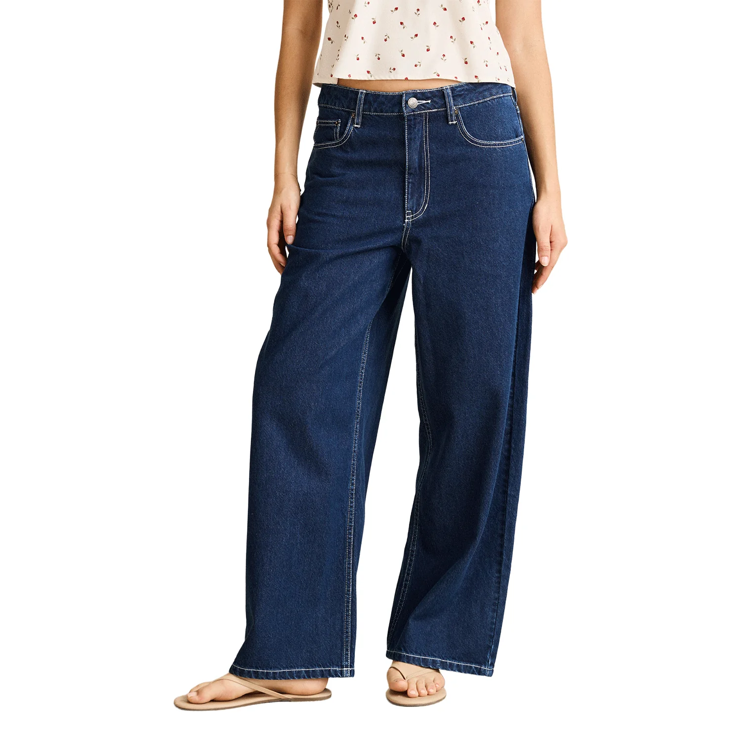 Rhythm Women's Zali Boyfriend Jean Indigo