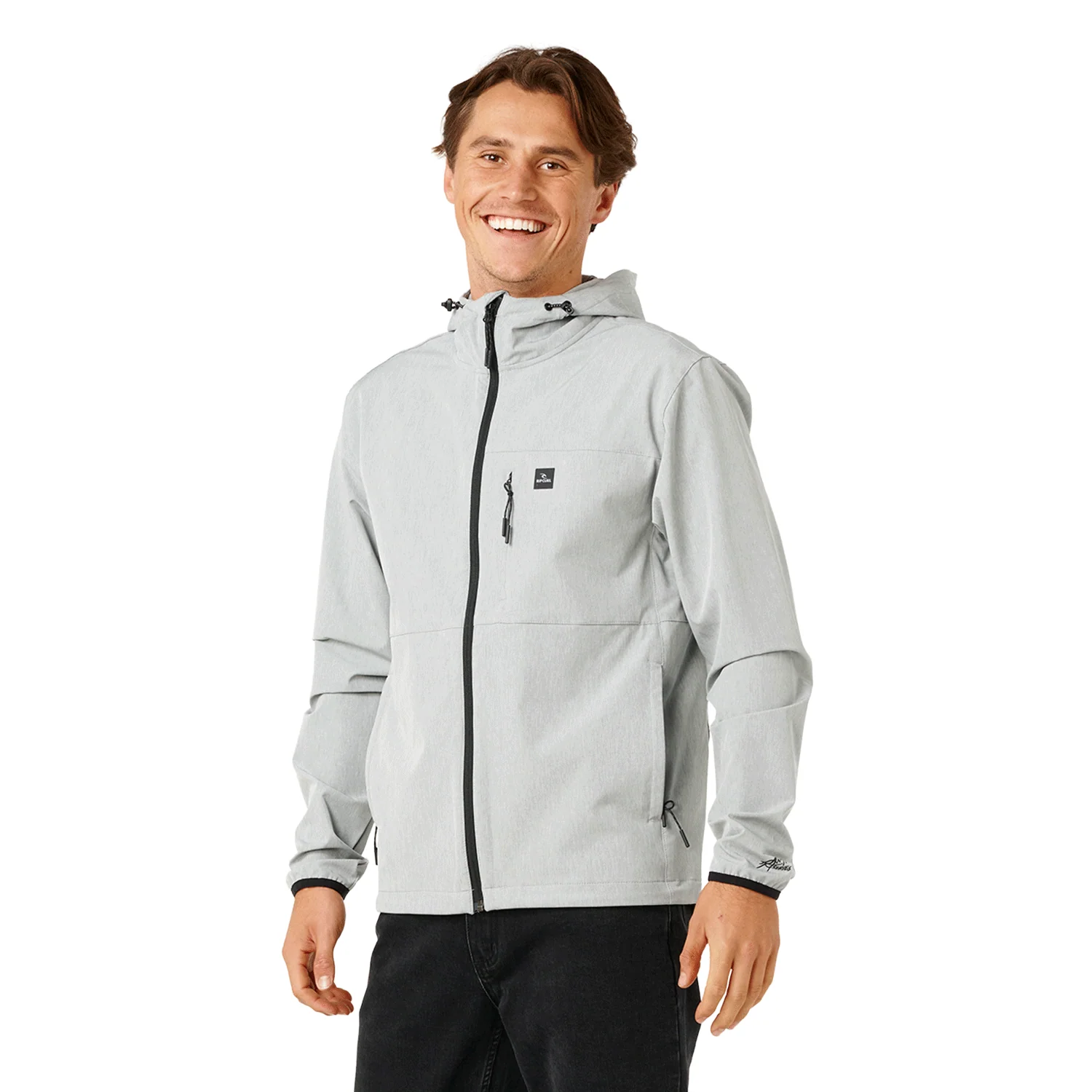 Rip Curl Men's Anti Series Elite Jacket Grey Marle