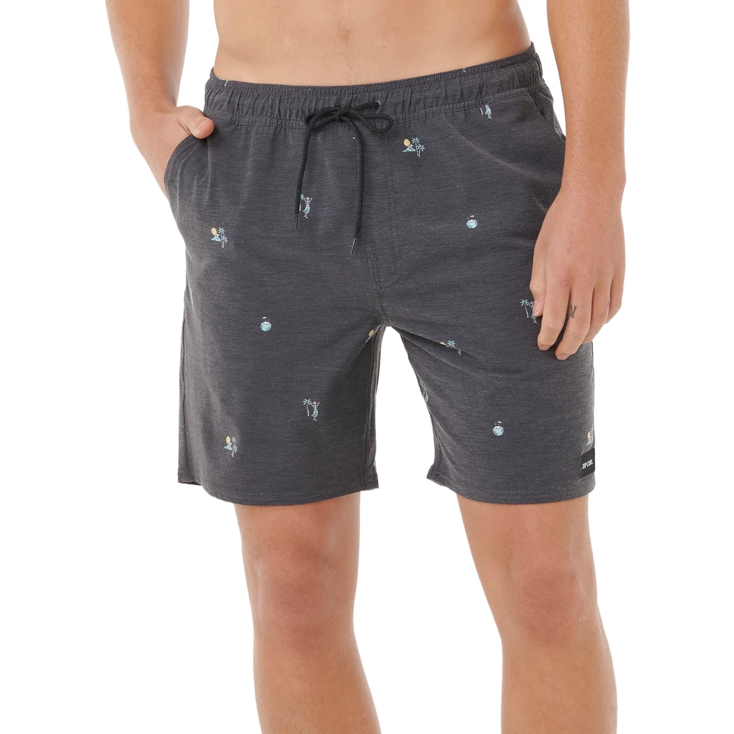 Rip Curl Men's Skelly Breach Volley Boardshort Black