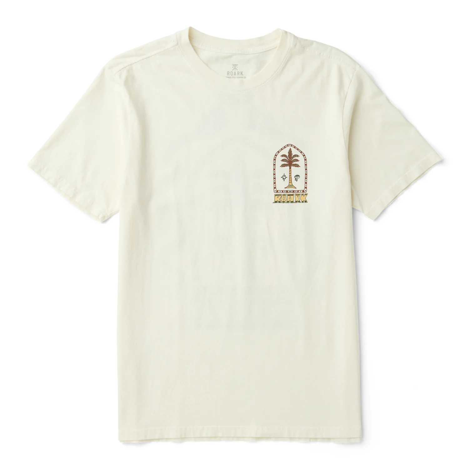 Roark Men's Augs Palm T Shirt Off White