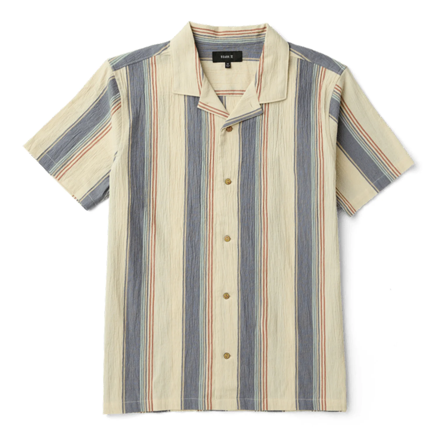 Roark Men's Gonzo S/S Woven Shirt Ivory