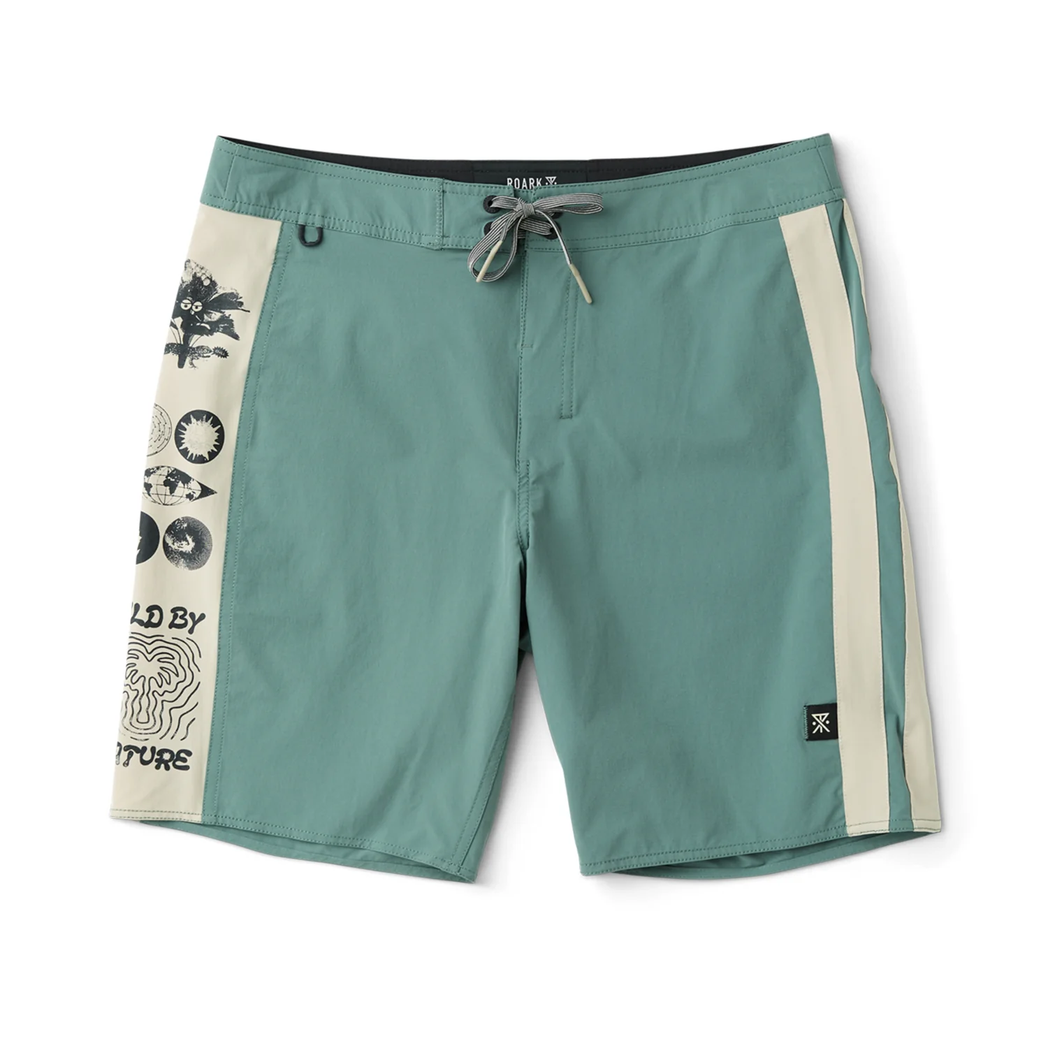 Roark Men's Passage Panel 18.5" Boardshort Slate Green