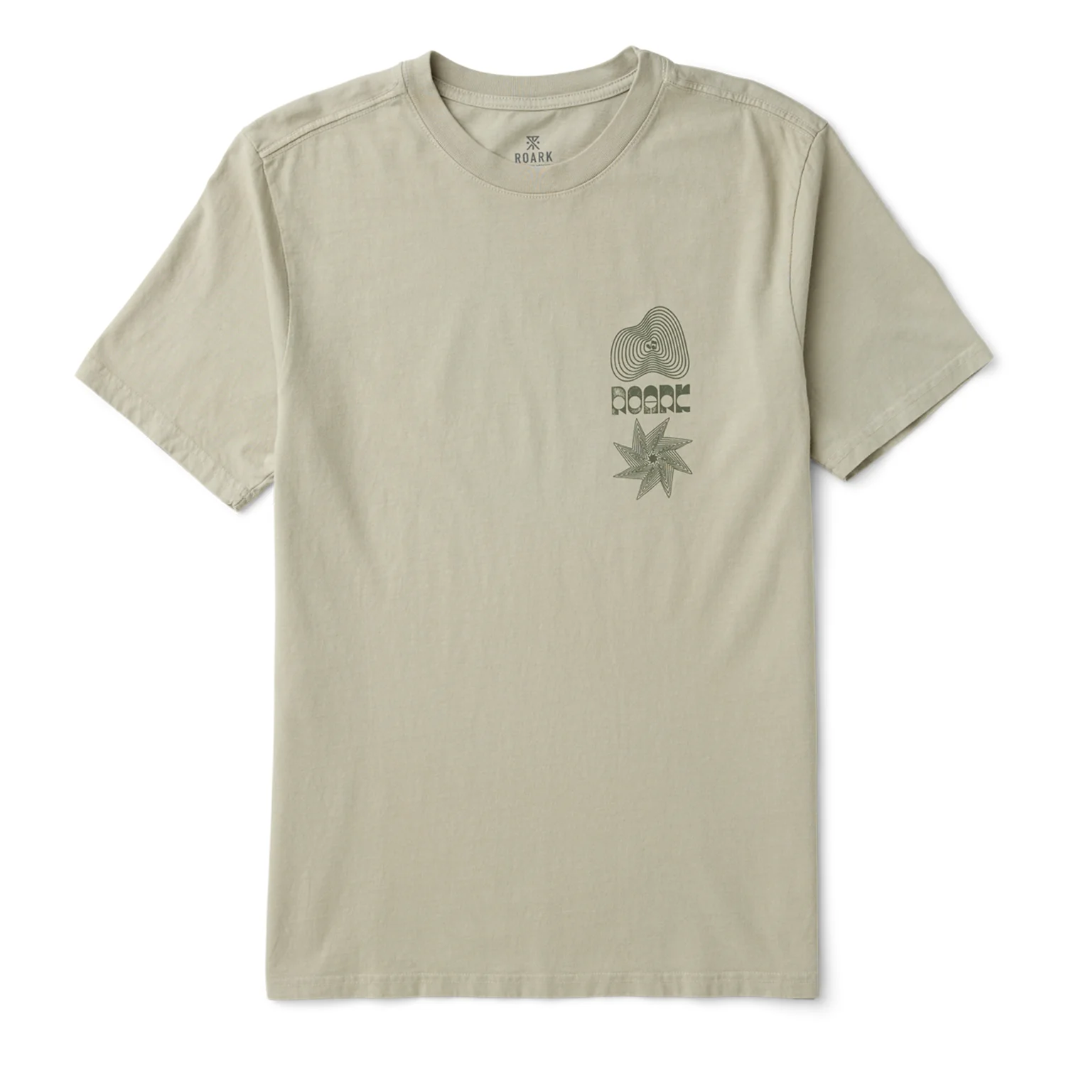 Roark Men's Phonograph T Shirt Fossil