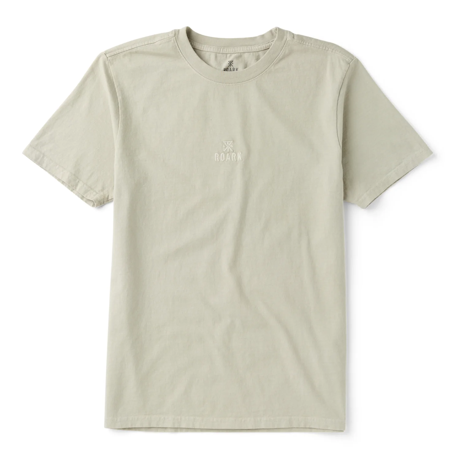 Roark Men's Safecamp Embroidery T Shirt Fossil