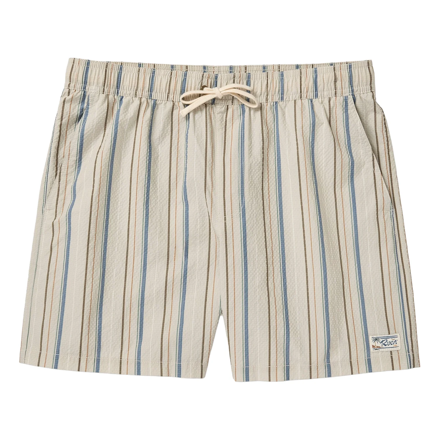 RVCA Men's Exotica Seerseeker 17" Elastic Short Light Khaki
