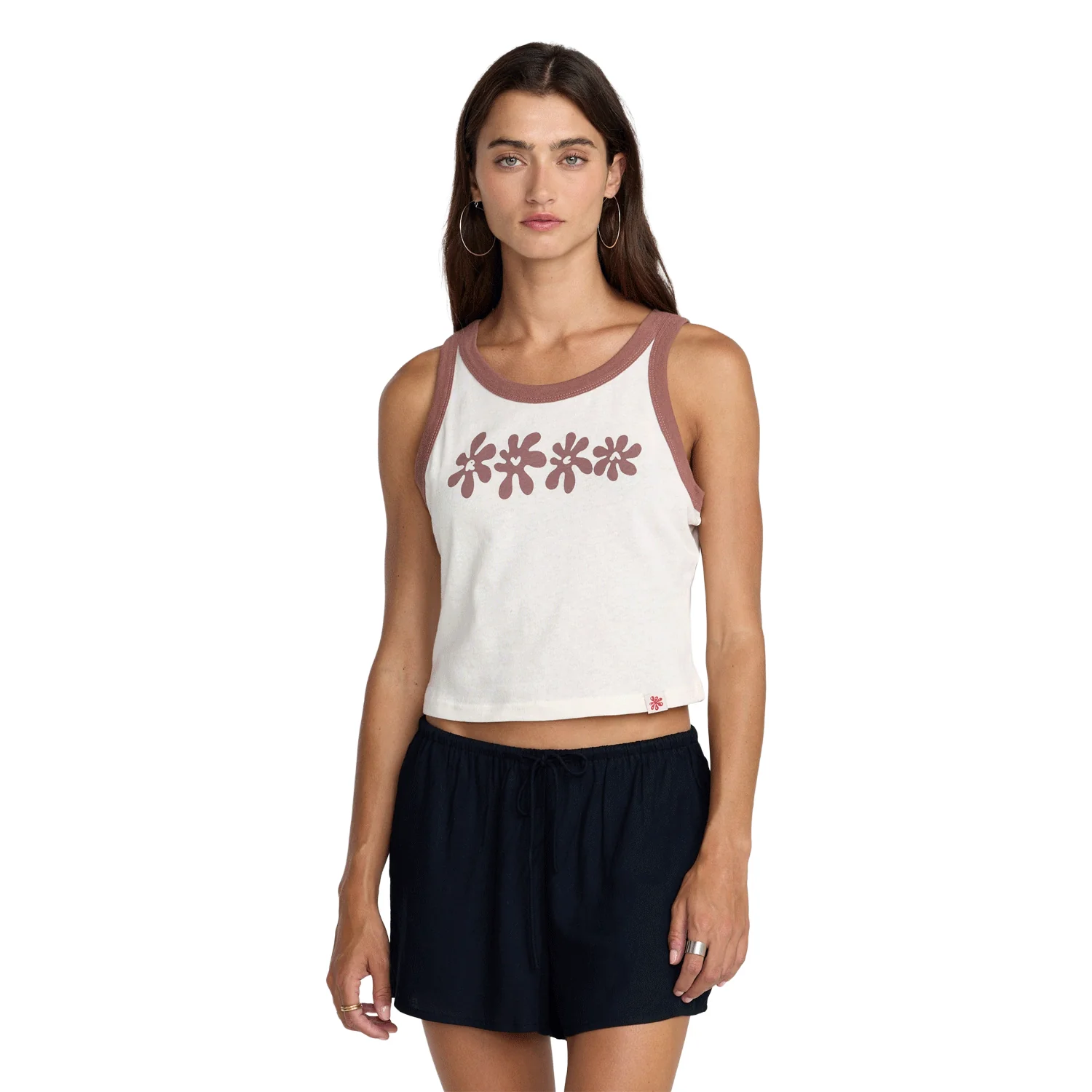 RVCA Women's Bryce Baker Tank Natural