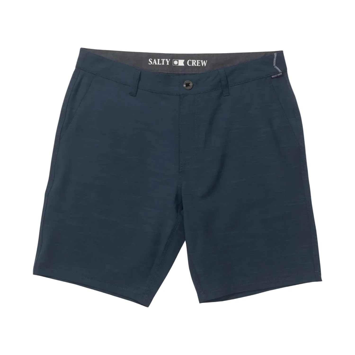 Salty Crew Men's Drifter 19 Slub Hybrid Boardshort Midnight Navy