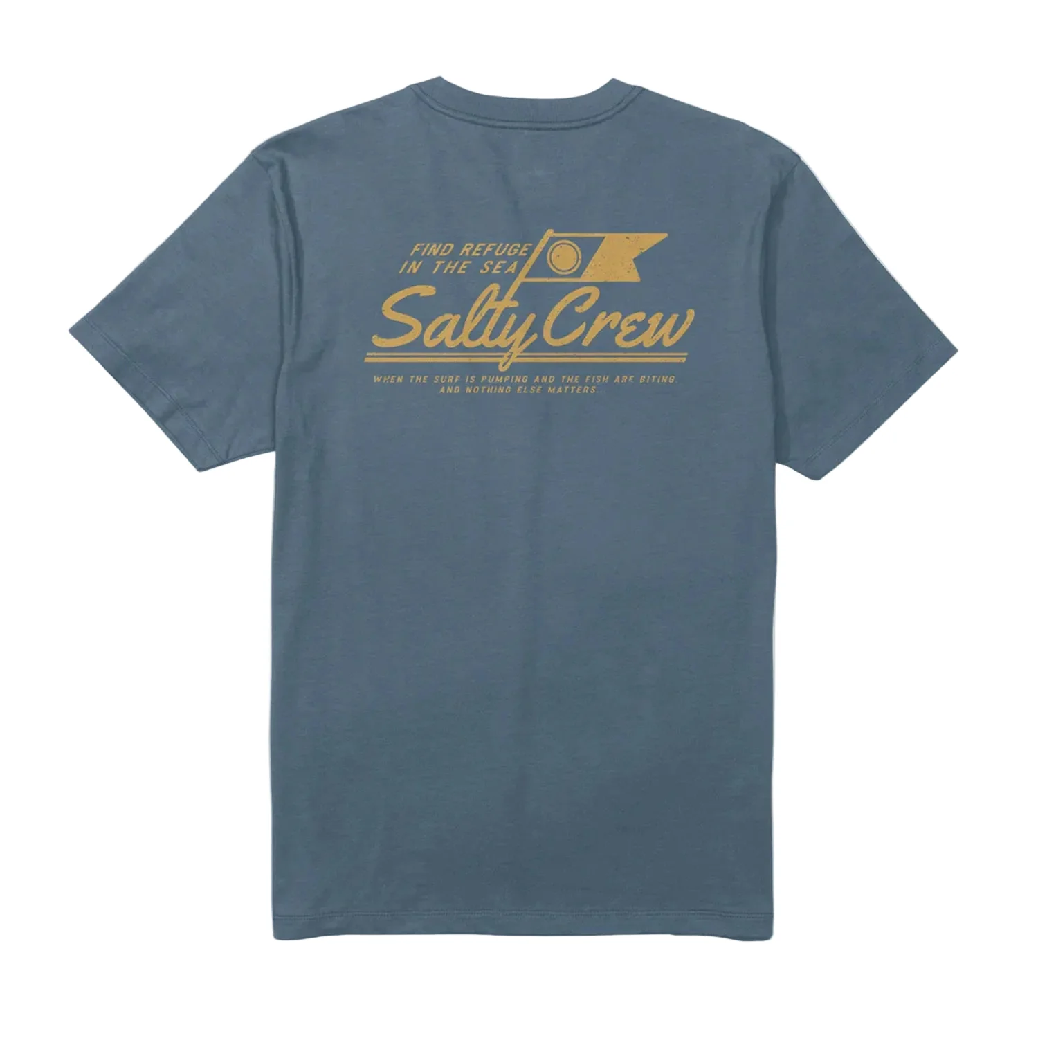 Salty Crew Men's Original S/S T-Shirt Slate