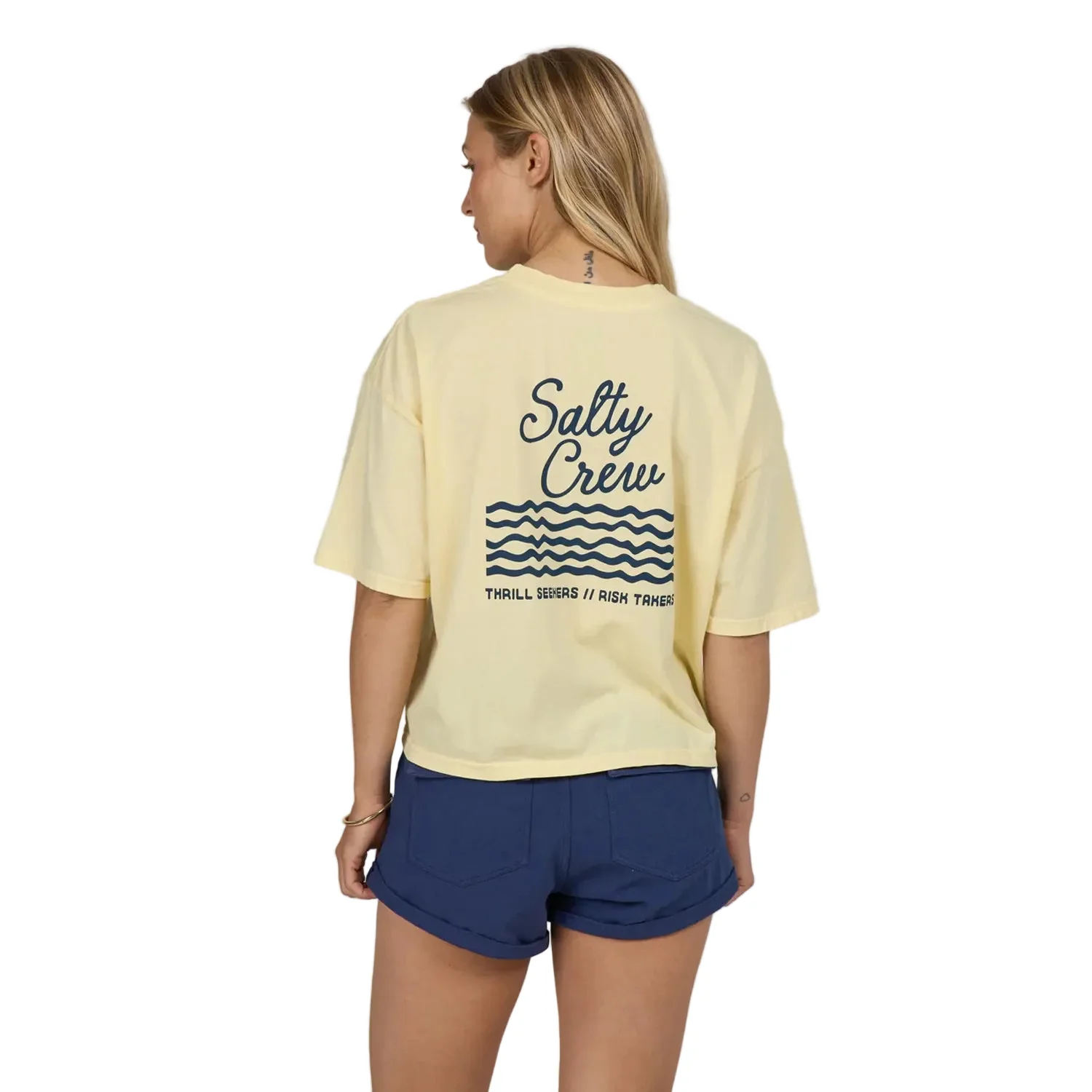 Salty Crew Women's Salty Skimmer T-Shirt Sunshine