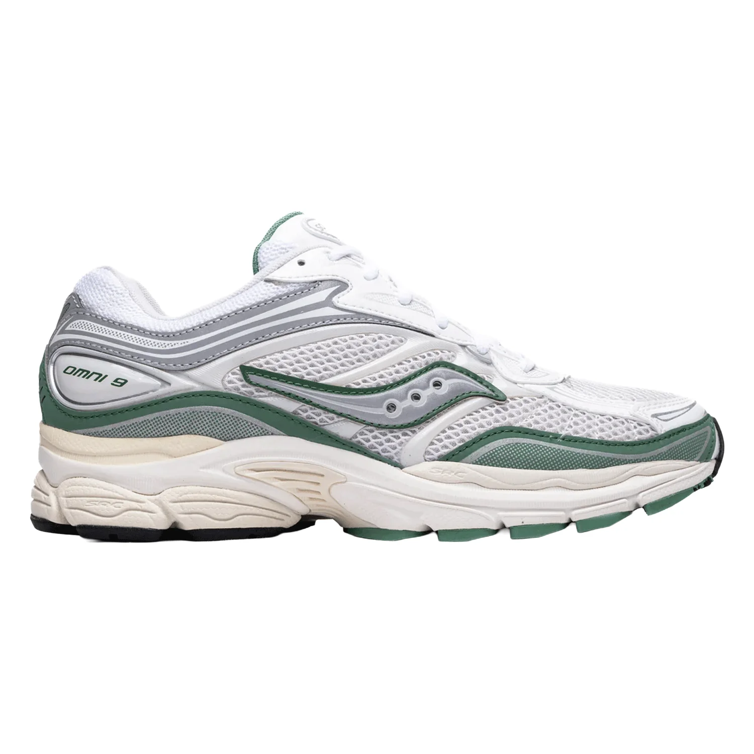 Saucony Progrid Omni 9 Shoe Ivory/Green