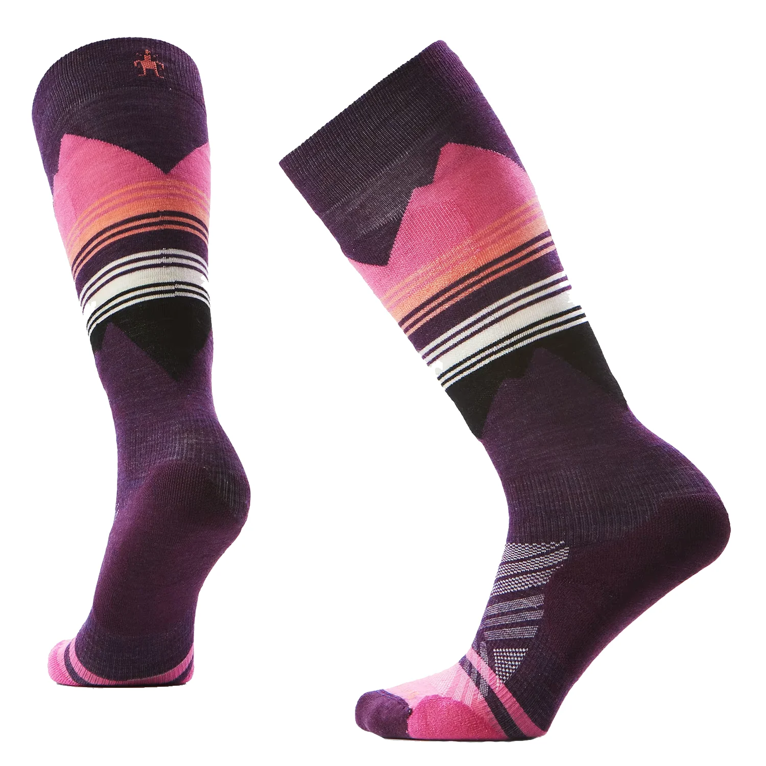 Smartwool Women's Ski Targeted Cushion Pattern Sock Purple Iris