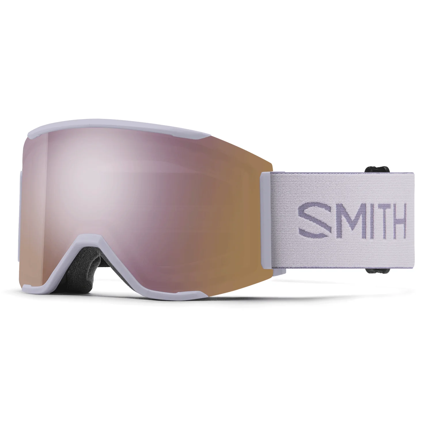 Smith Squad MAG Low Bridge Fit Goggles Lunar Fog/ChromaPop Everyday Rose Gold Mirror + Chromapop Storm Rose Flash