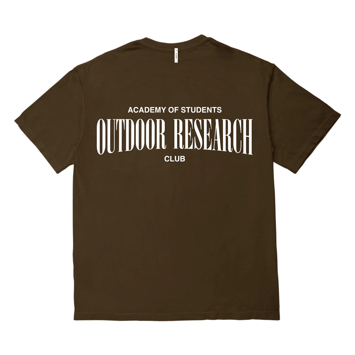 Students Men's Outdoor Research Club T Shirt Brown