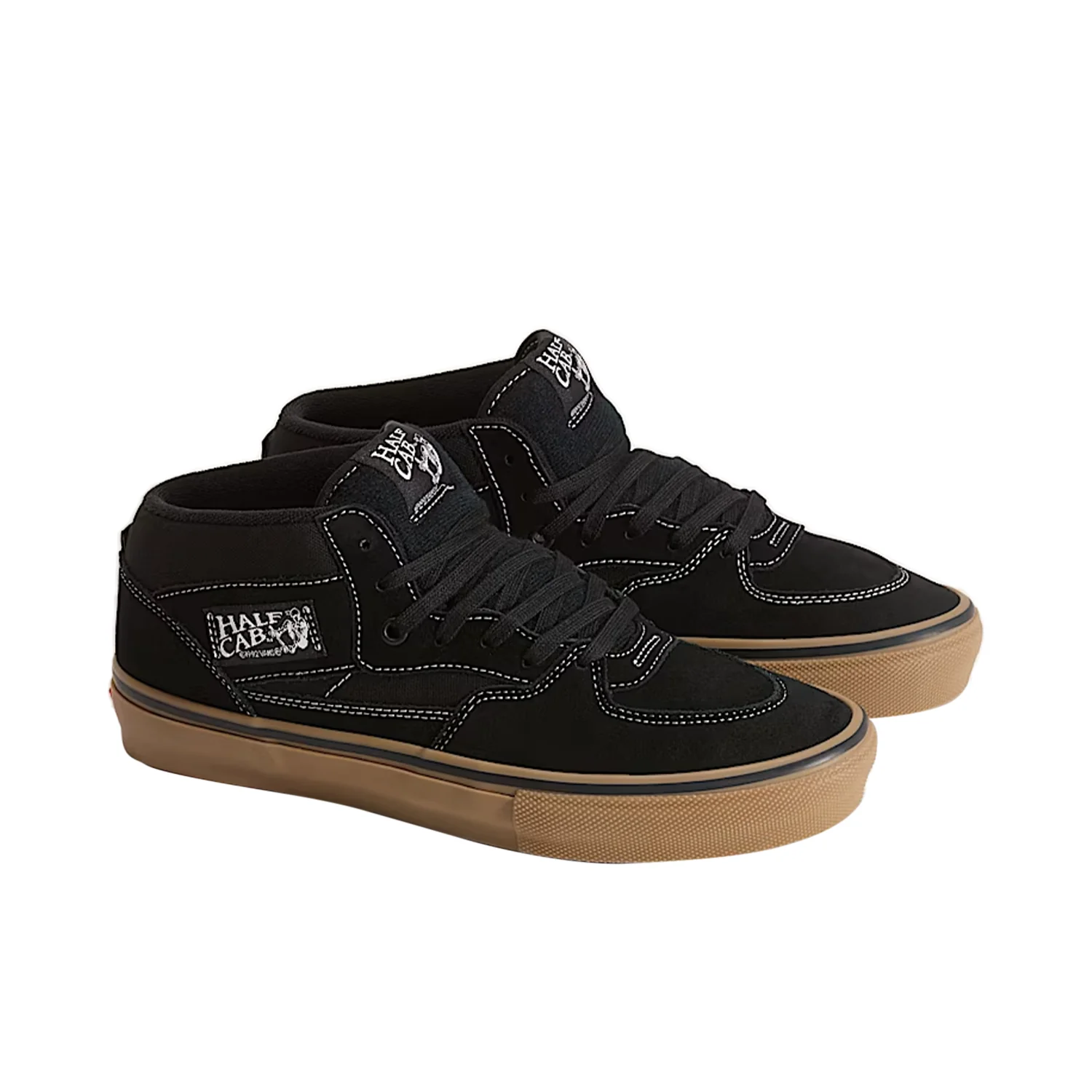 Vans Skate Half Cab Shoe Black/Gum/White