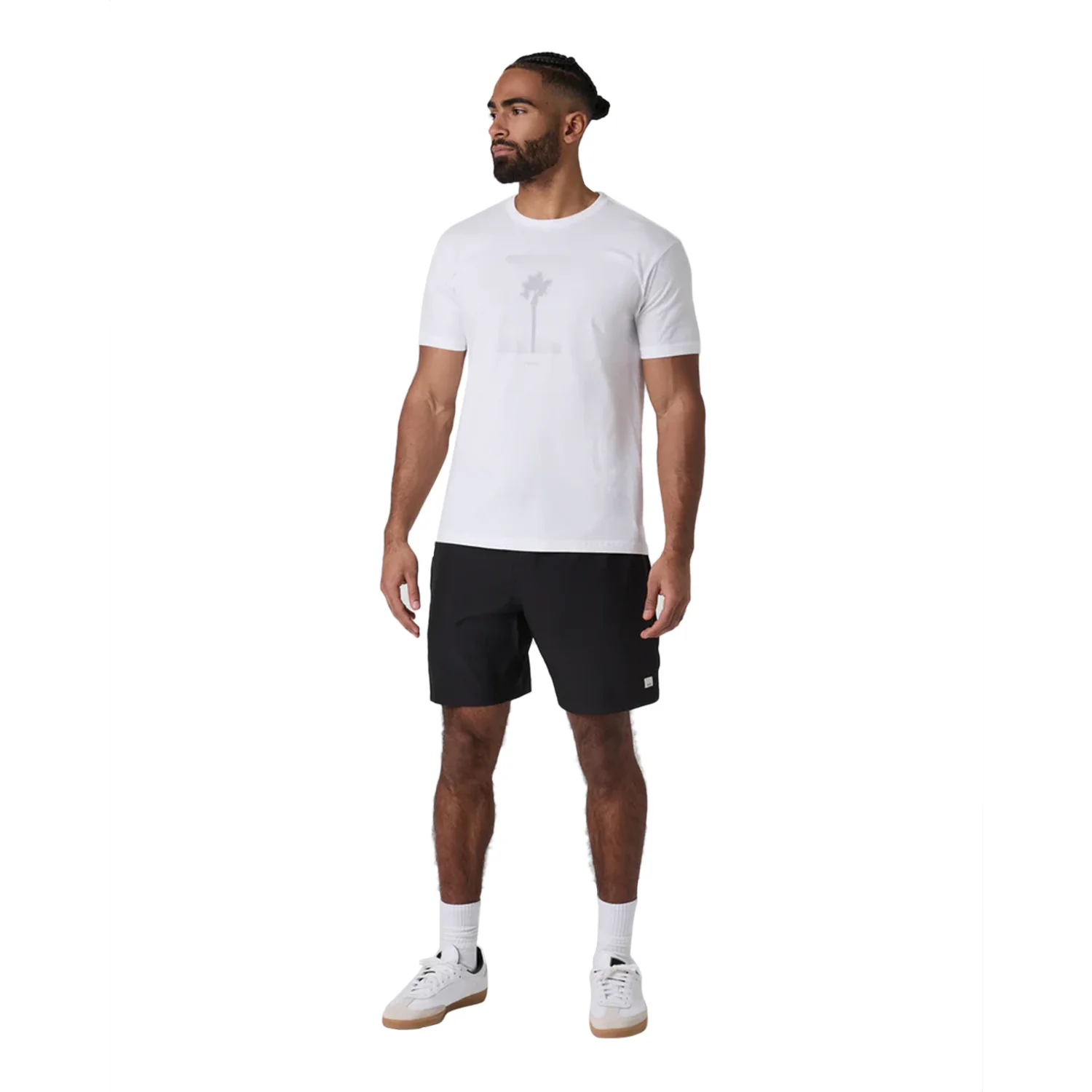 Vuori Men's Banks Session Unlined 7" Short Black