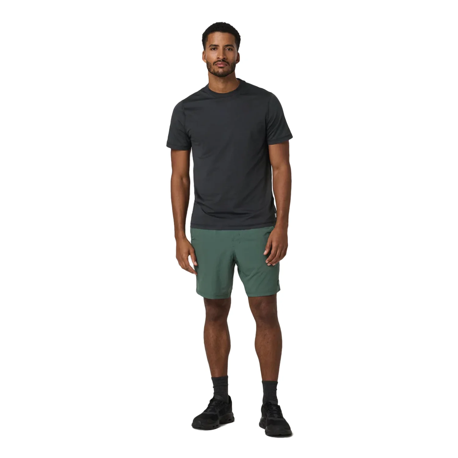 Vuori Men's Kore Lined 7" Short Agate Green Tonal