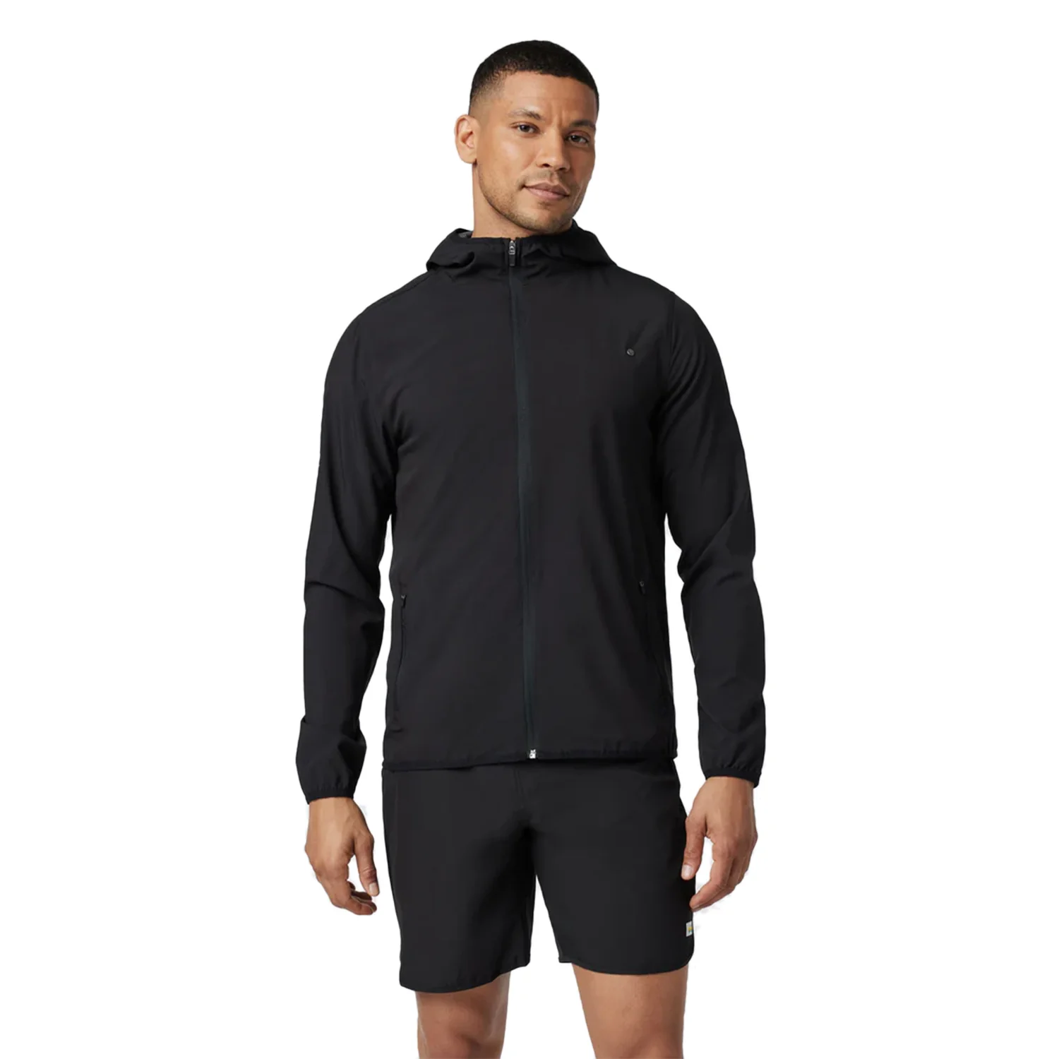 Vuori Men's Outdoor Trainer Shell Jacket Black - Image 2