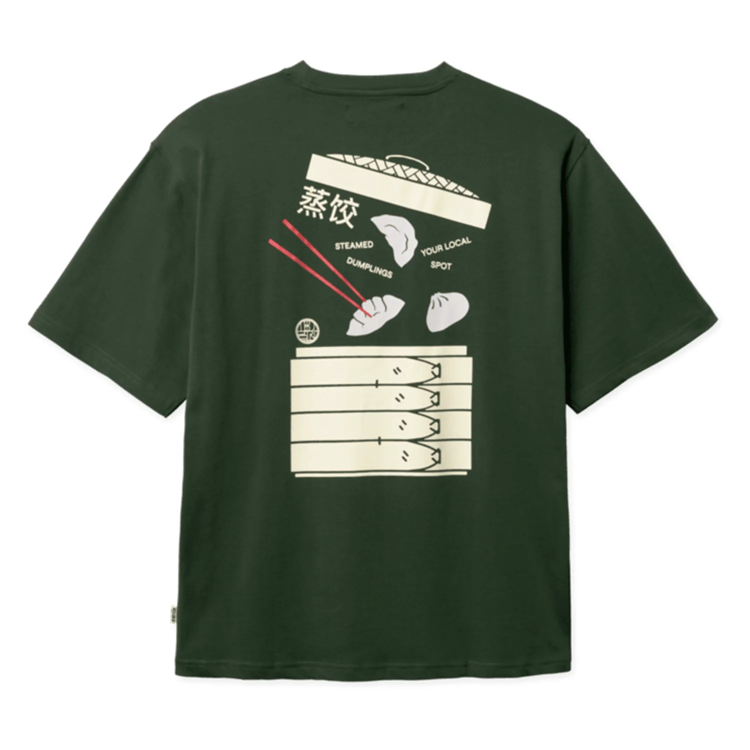 Woodbird Men's Baine Dump T-Shirt Pine Green